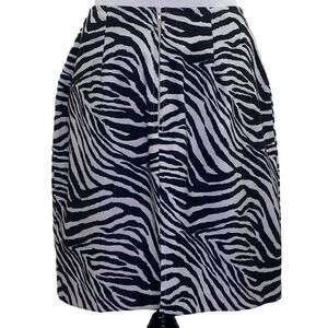 SCARLETT Zebra Midi Pencil Straight Skirt 9/10